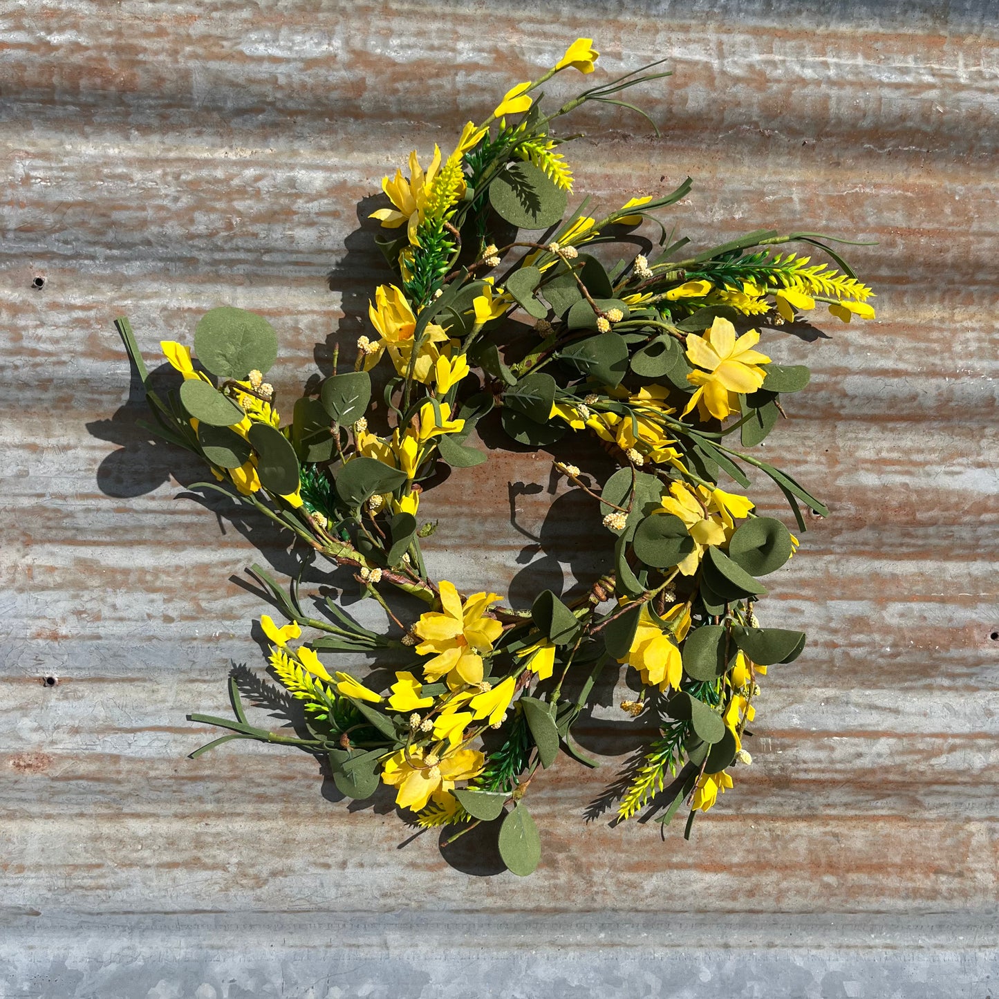 Spring Yellow Wreath - Small