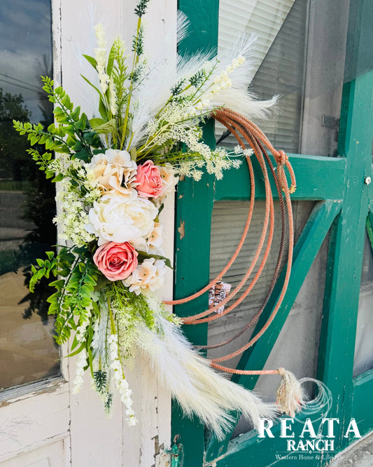 Spring Rope Wreath
