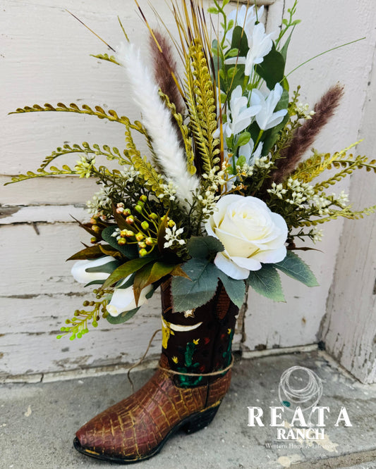 Posy in a Pair Floral Arrangement