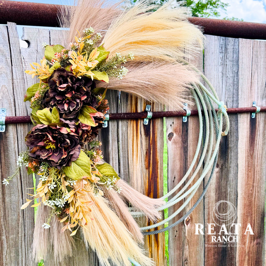 Dusted Rope Wreath