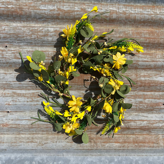 Spring Yellow Wreath - Small